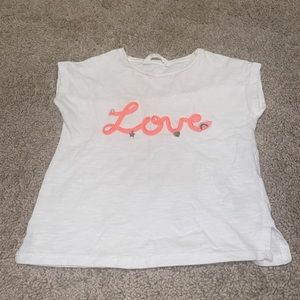 H&M girls love T-shirt